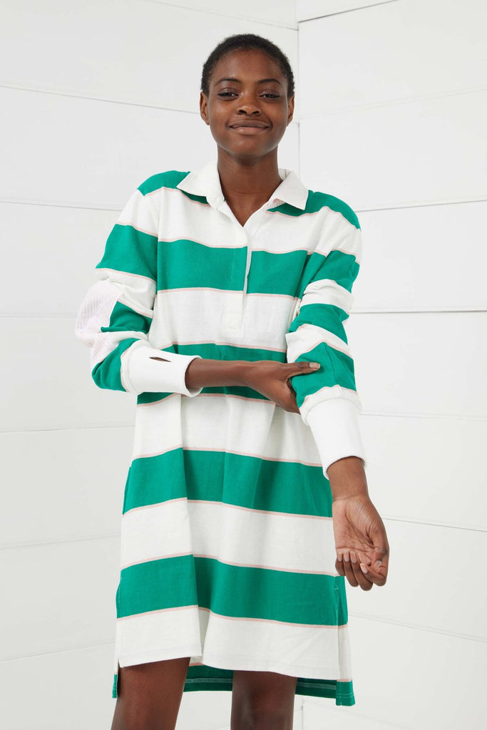 Its Easy Being Green Rugby Dress Toscani Australia