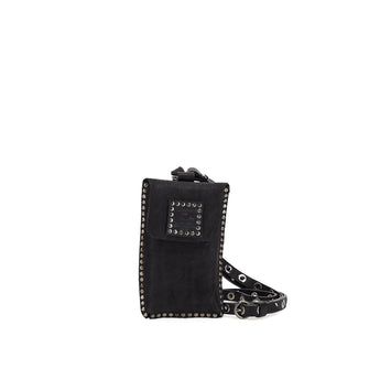 Studded Phone Bag Black