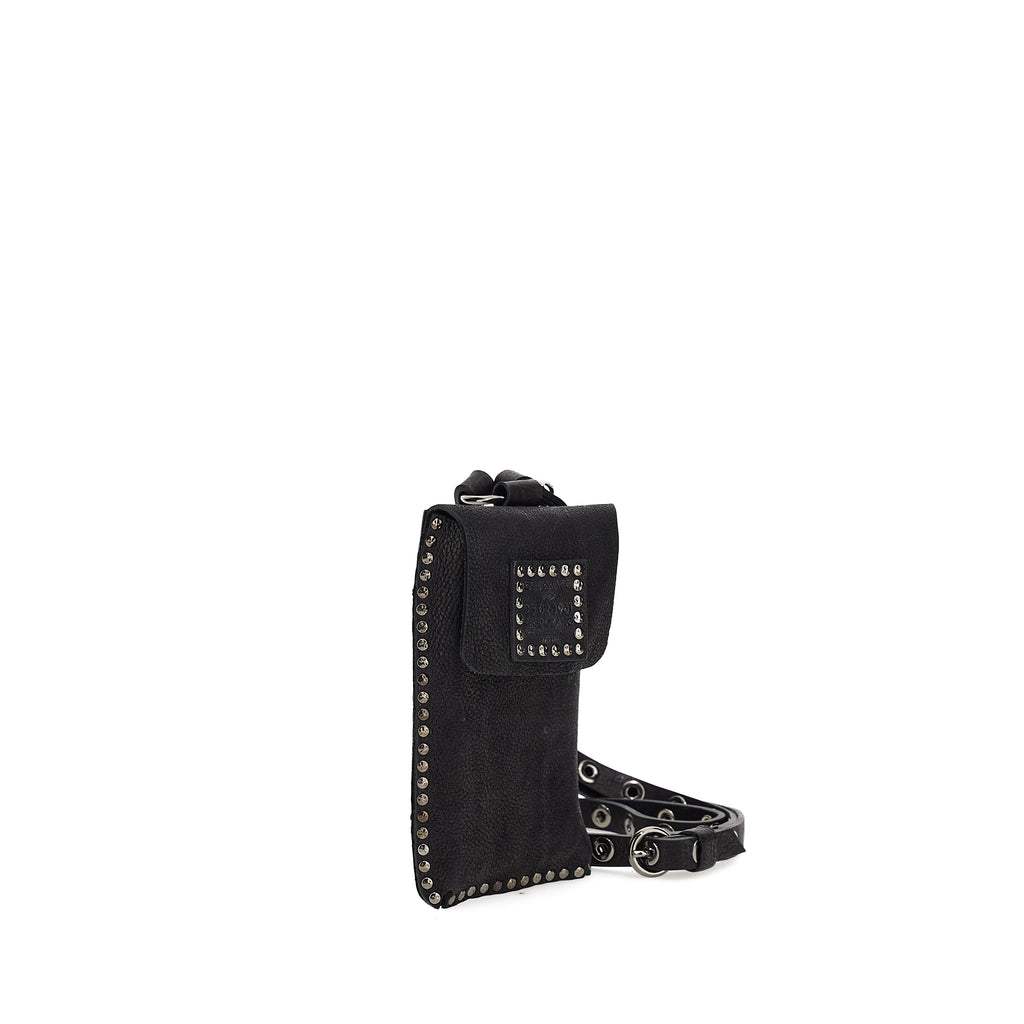 Studded Phone Bag Black