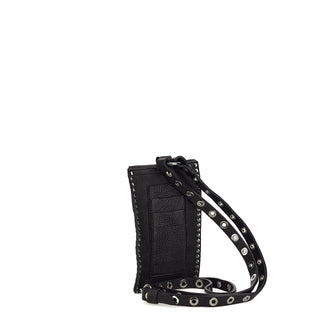 Studded Phone Bag Black