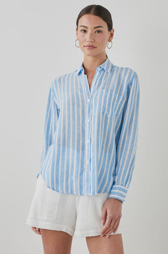 Charli Shirt Lake Stripe