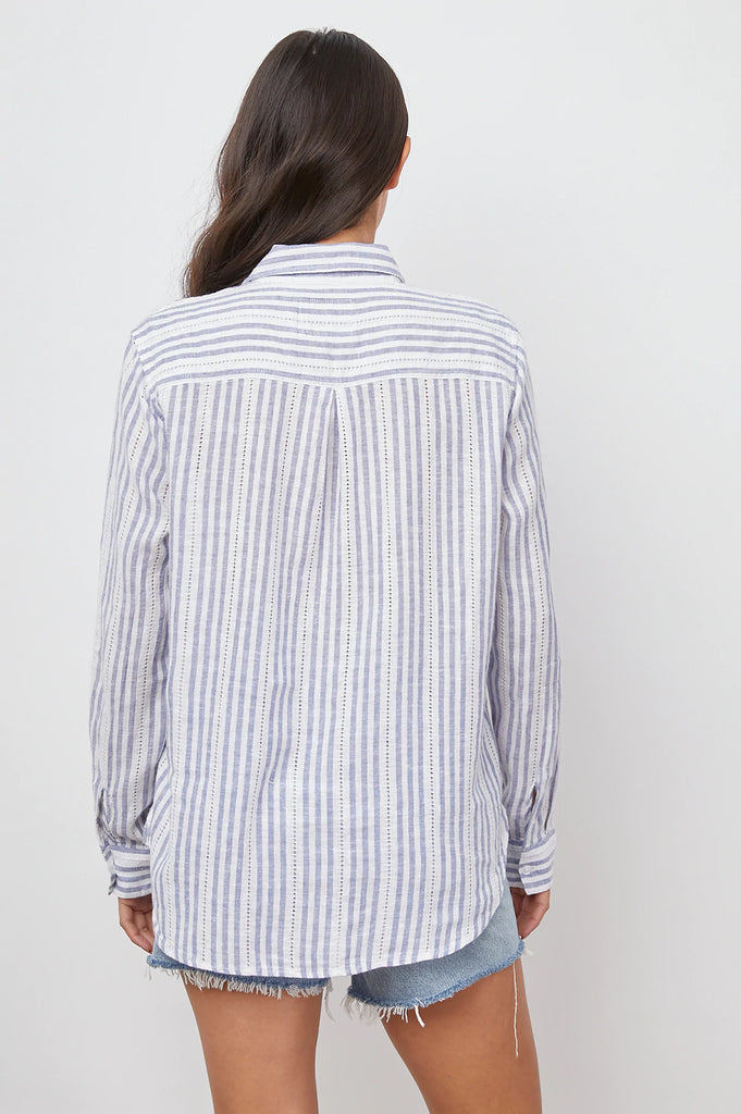 Charli Shirt Blue Catalina Stripe