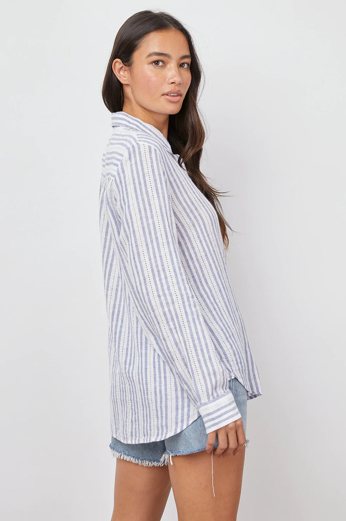 Charli Shirt Blue Catalina Stripe