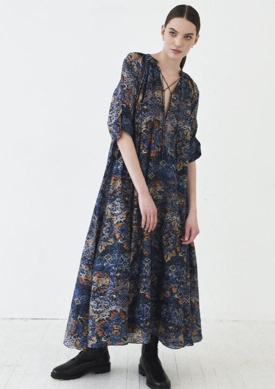 Ema Maxi Dress Stan Blue