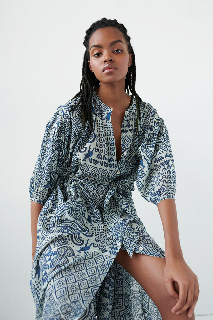 Ziggy Maxi Dress Maali White