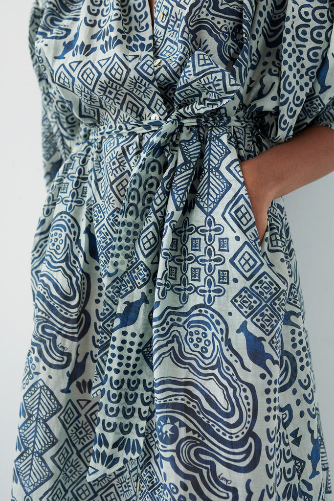 Ziggy Maxi Dress Maali White