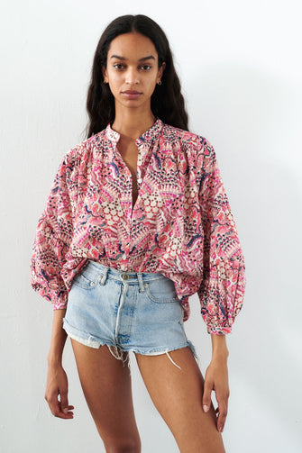 Bunnie Blouse Jam Pink