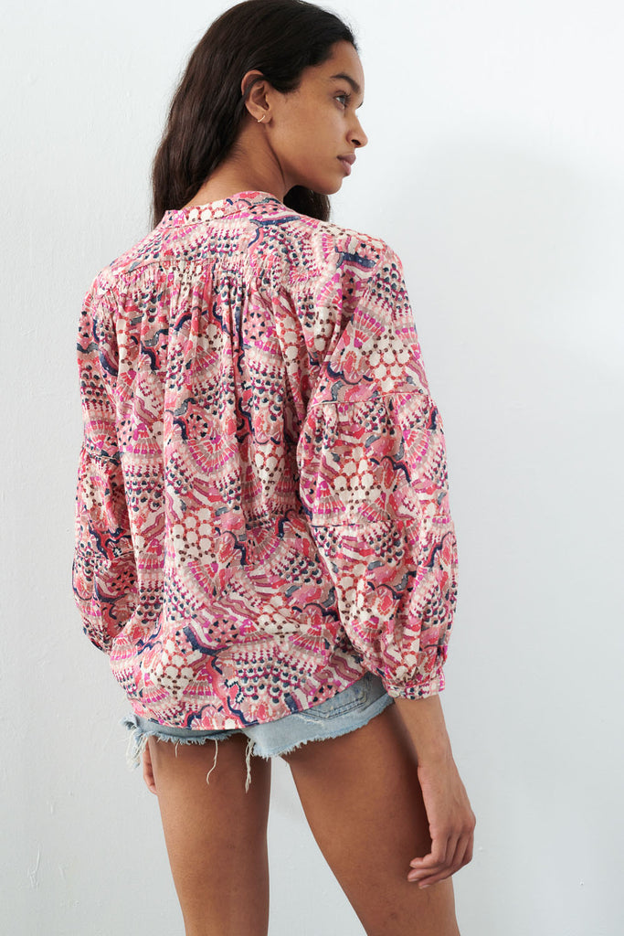 Bunnie Blouse Jam Pink