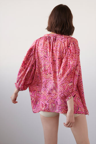 Nora Blouse Gunai Pink