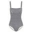 Classic Gingham Bandeau One Piece