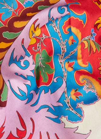 Multi Paisley Halter Dress