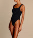 Square Neck Swim Black