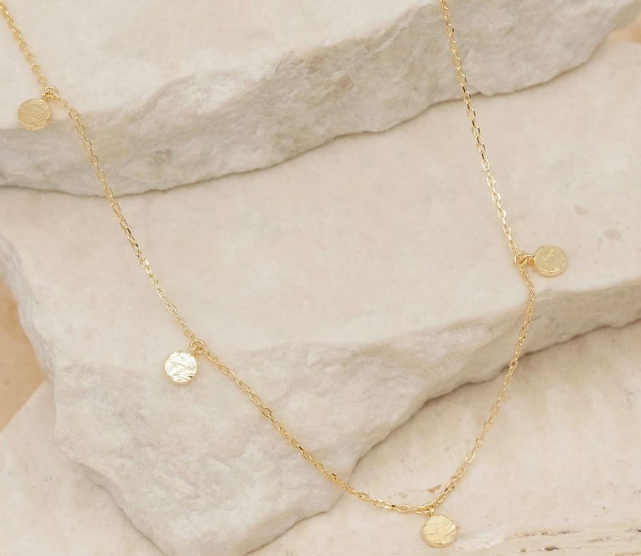 Gold Embrace the Light Choker