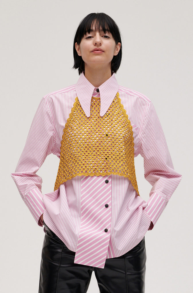 Stripe Placket Shirt