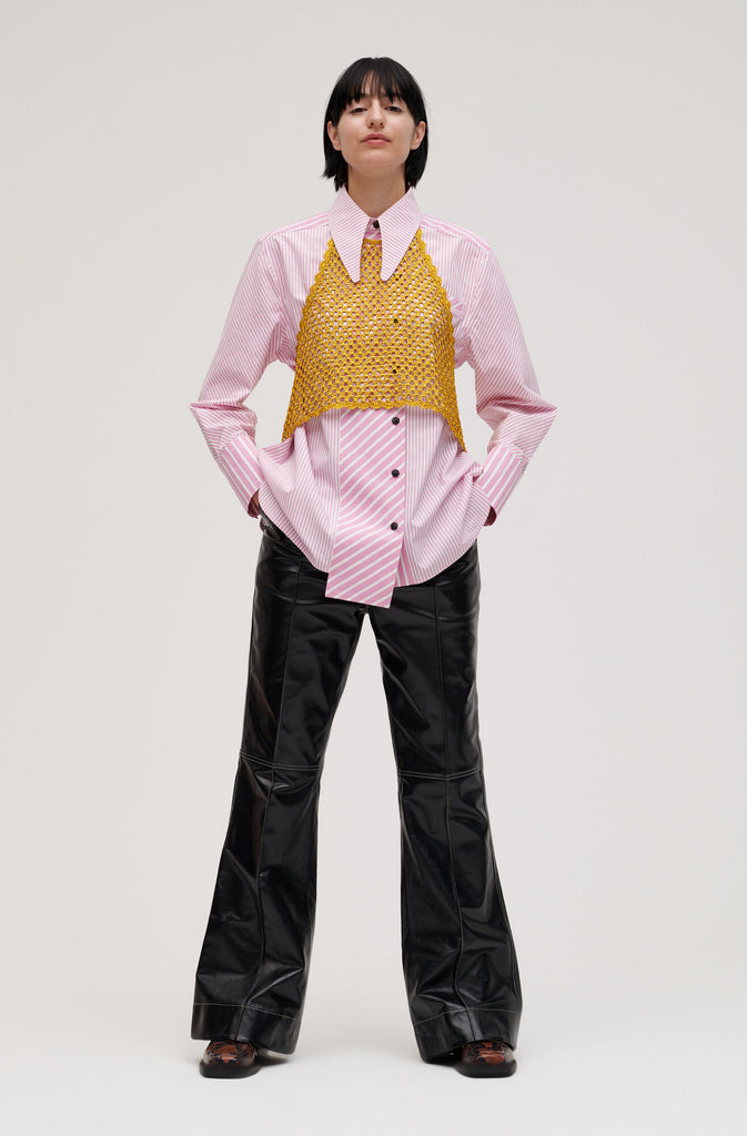 Stripe Placket Shirt