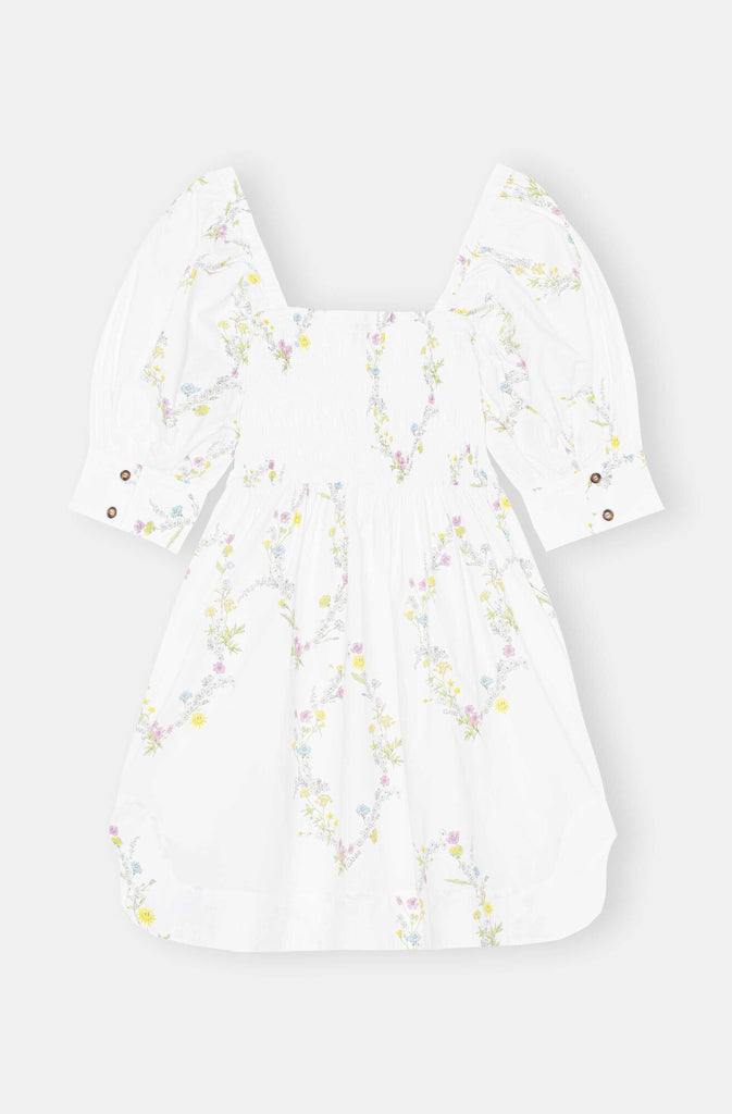Mini Smock Dress Floral