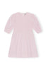 Cotton Poplin Mini Smock Dress