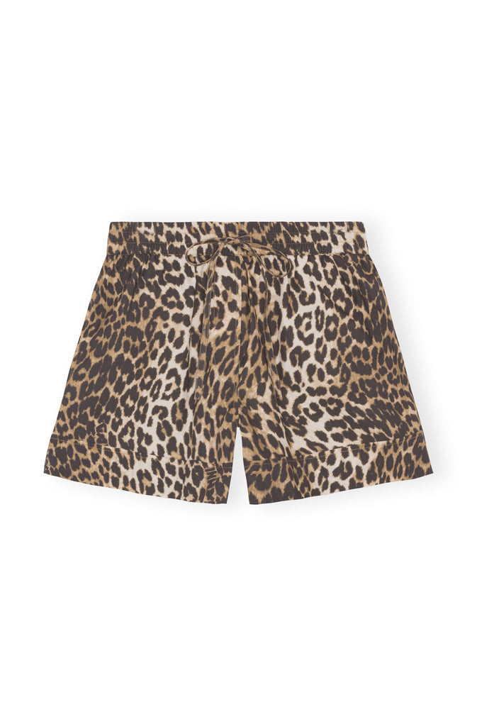 Printed Cotton Shorts