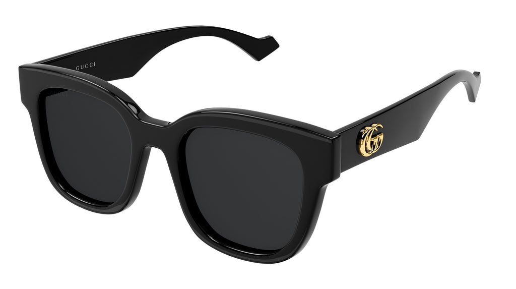 Oversized sunglasses Gucci Black in Plastic - 41570199