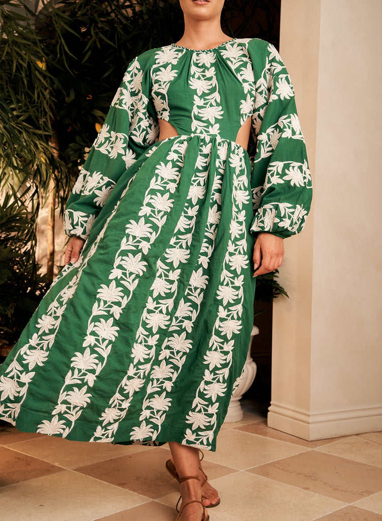 Lucie Dress Sage Toscani Australia