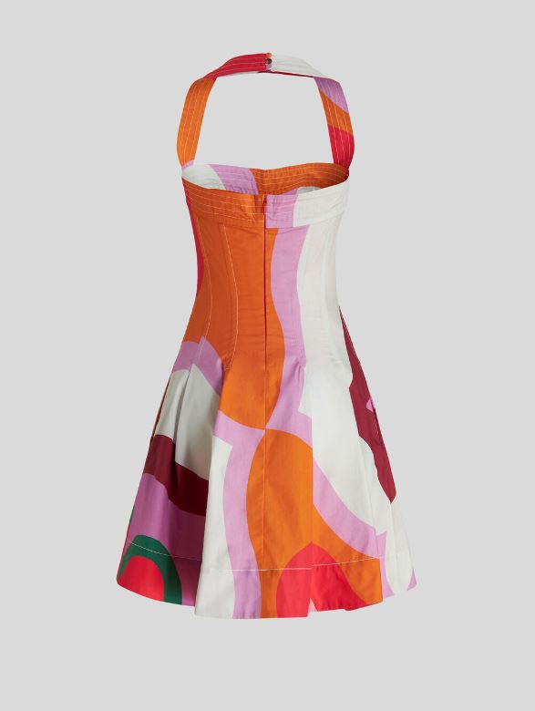 Halter Dress Arancio