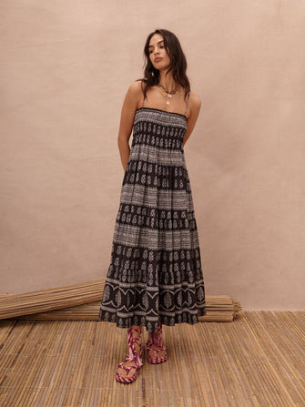 Hermia Tiered Maxi Dress