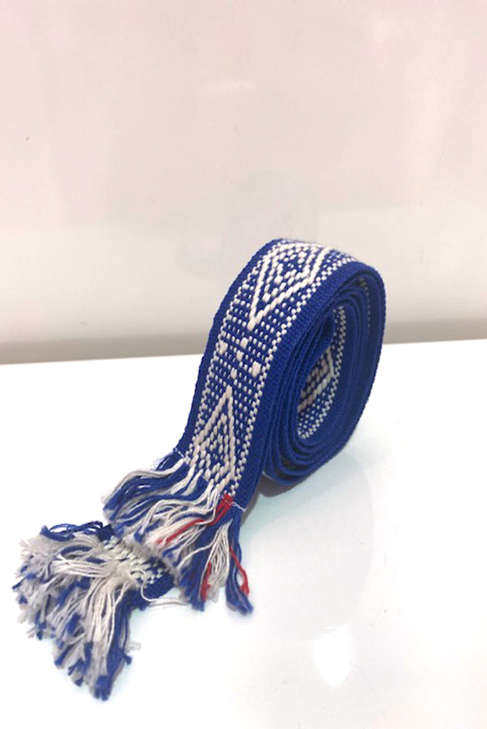 Royal Blue Diamond Belt