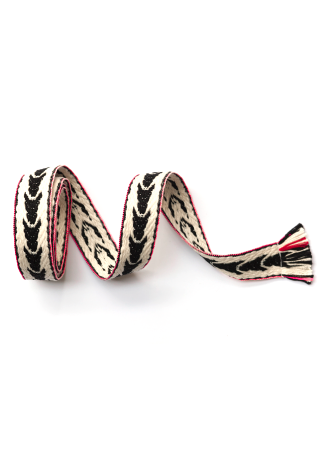 Arrow Band Natural Black and Pink