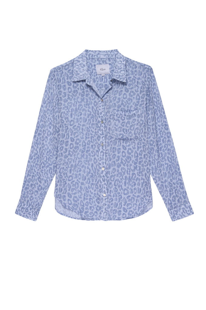 Josephine Blue Batik Cheetah