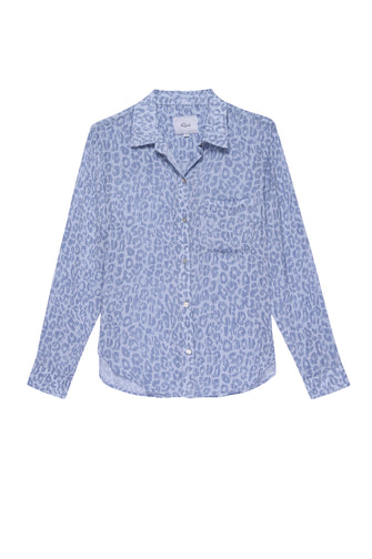 Josephine Blue Batik Cheetah