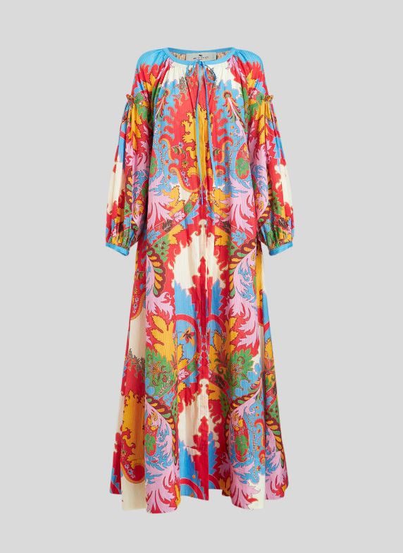 Multicolour Dress Rosso