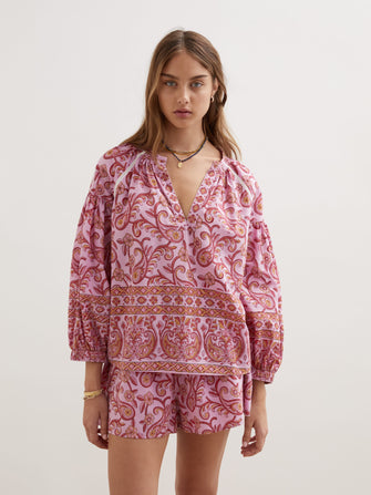 Kiki Nazar Smock Blouse