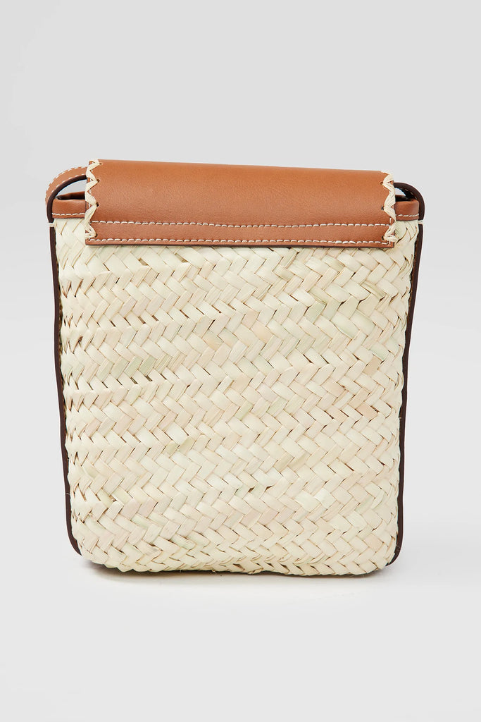 Lila Palm Cross Body Bag