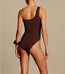 Nancy Swim Metallic Chocolate