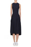 At Length Sleeveless Dress Navy
