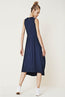 At Length Sleeveless Dress Navy