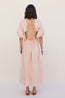 Rosanna Backless Dress Nude Pink