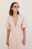 Rosanna Backless Dress Nude Pink
