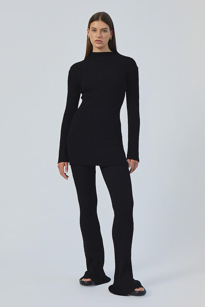 Alfie Funnel Neck Tunic Dress