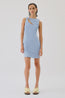Kinga Slash Front Sleeveless Mini Dress