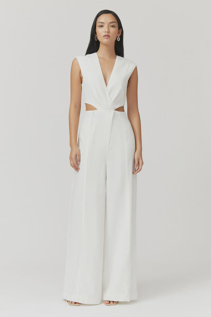 Skylar Jumpsuit White