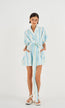 Stripe Robe Sky
