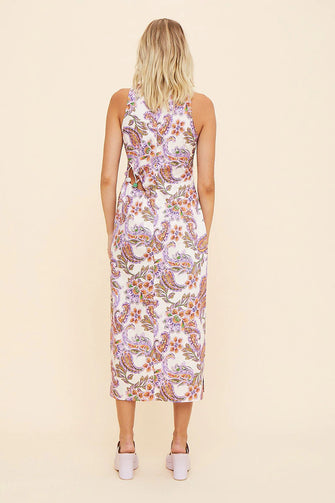 Sienna Midi Dress with Waist Detail