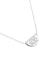 Silver Lotus Necklace