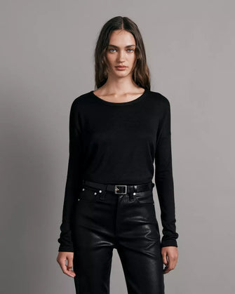 The Knit Long Sleeve Black