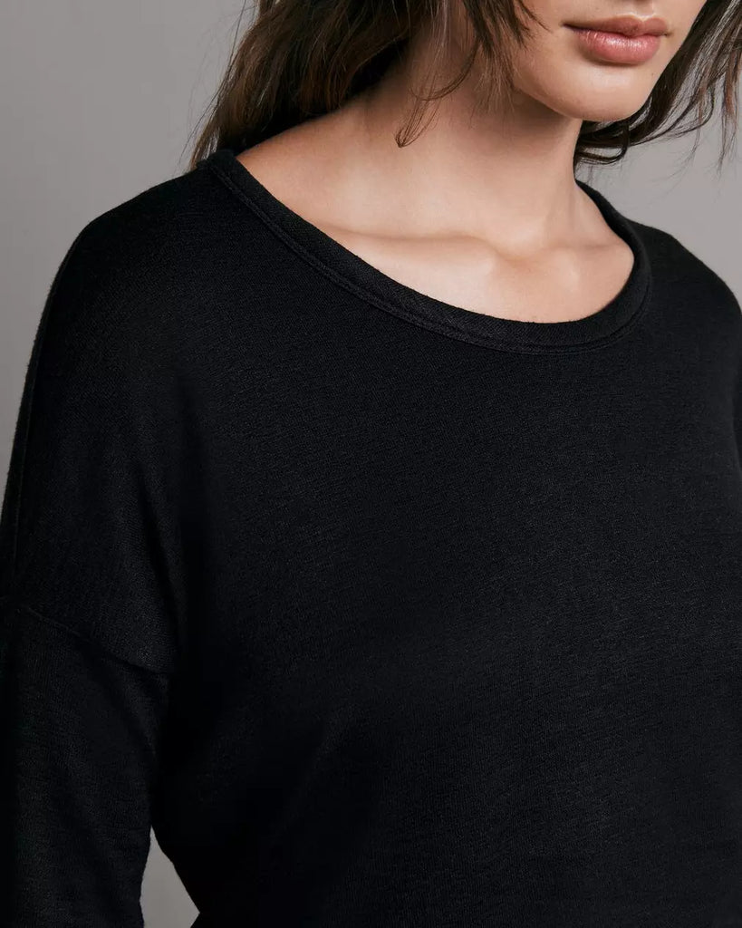 The Knit Long Sleeve Black