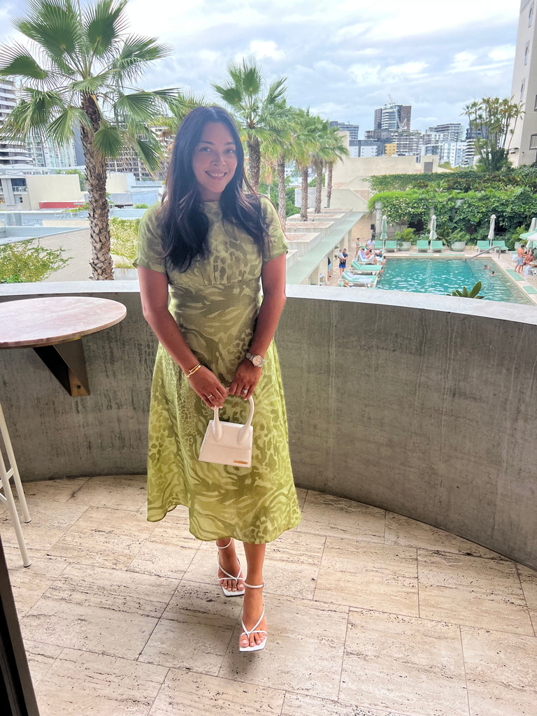 Yamba Dress Olive Animale