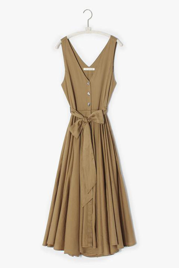 Bell Dress Khaki