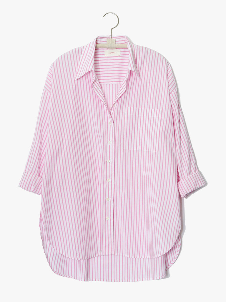 Sydney Oversized Shirt Pink Kiss