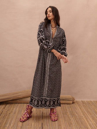 Hermia Maxi Smock Dress